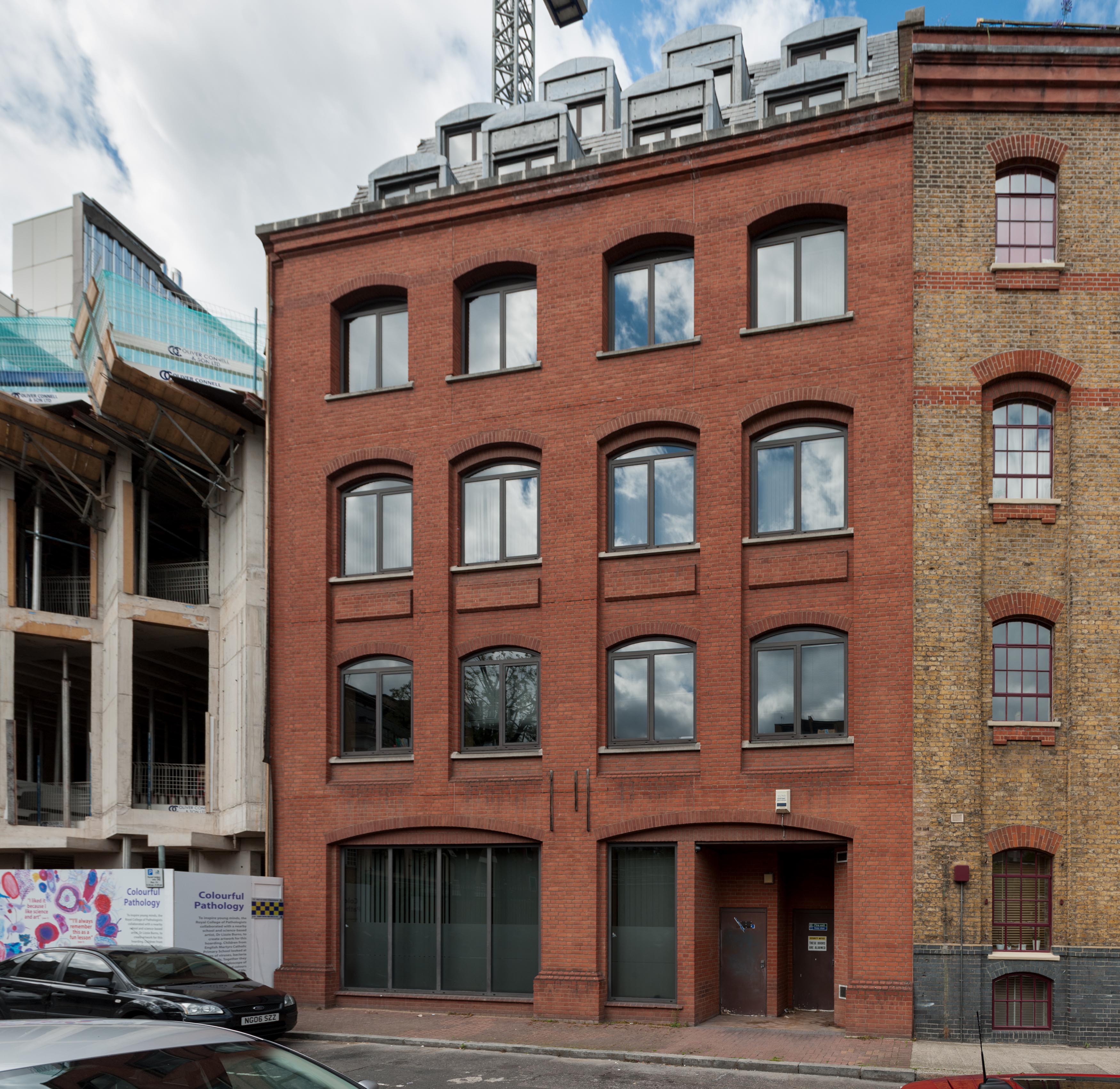 Survey of London Wool + Tailor Building, 1012 Alie Street